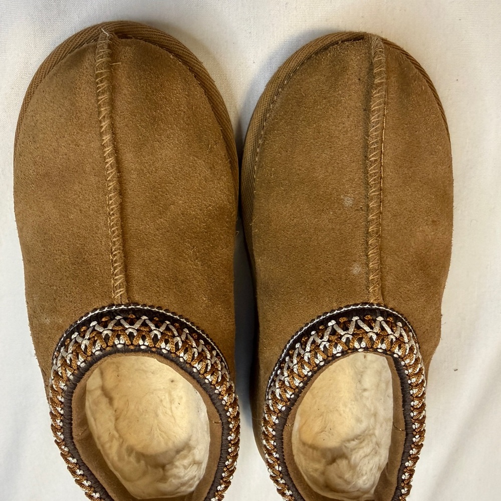 UGG Kids Tan Suede Shoes